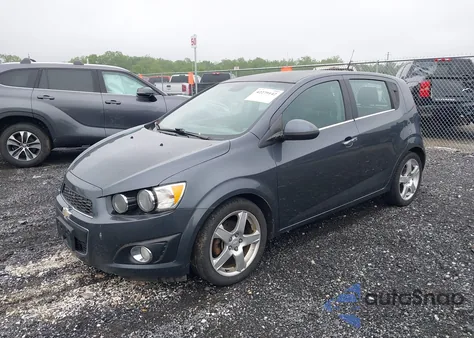 2013 Chevrolet Sonic Ltz Auto из США, поврежденный, VIN 1G1JE6SH8D4172635